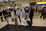 Schiphol 13 februari 2020
Bridget Maasland en Andre Hazes arriveren op schiphol nadat ze op curacao zijn geweest