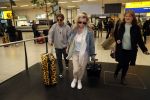Schiphol 13 februari 2020
Bridget Maasland en Andre Hazes arriveren op schiphol nadat ze op curacao zijn geweest