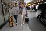 Schiphol 13 februari 2020
Bridget Maasland en Andre Hazes arriveren op schiphol nadat ze op curacao zijn geweest
