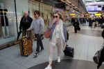 Schiphol 13 februari 2020
Bridget Maasland en Andre Hazes arriveren op schiphol nadat ze op curacao zijn geweest
