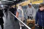 Schiphol 13 februari 2020
Bridget Maasland en Andre Hazes arriveren op schiphol nadat ze op curacao zijn geweest