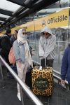 Schiphol 13 februari 2020
Bridget Maasland en Andre Hazes arriveren op schiphol nadat ze op curacao zijn geweest