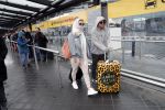 Schiphol 13 februari 2020
Bridget Maasland en Andre Hazes arriveren op schiphol nadat ze op curacao zijn geweest