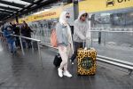 Schiphol 13 februari 2020
Bridget Maasland en Andre Hazes arriveren op schiphol nadat ze op curacao zijn geweest