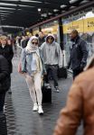 Schiphol 13 februari 2020
Bridget Maasland en Andre Hazes arriveren op schiphol nadat ze op curacao zijn geweest