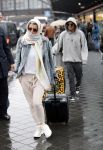 Schiphol 13 februari 2020
Bridget Maasland en Andre Hazes arriveren op schiphol nadat ze op curacao zijn geweest