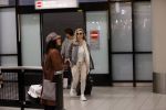 Schiphol 13 februari 2020
Bridget Maasland en Andre Hazes arriveren op schiphol nadat ze op curacao zijn geweest