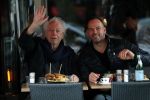 Amsterdam 4 februari 2020
Cees Dam met â€¦ op terras bij v Dam