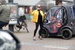 Amsterdam 24 januari 2020
Connie Witteman met haar schoonzoon in BIRO karretje