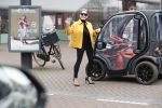 Amsterdam 24 januari 2020
Connie Witteman met haar schoonzoon in BIRO karretje