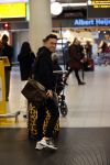 Schiphol 13 februari 2020
Bridget Maasland en Andre Hazes arriveren op schiphol nadat ze op curacao zijn geweest. Djarno Hofland