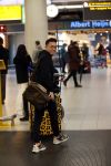 Schiphol 13 februari 2020
Bridget Maasland en Andre Hazes arriveren op schiphol nadat ze op curacao zijn geweest. Djarno Hofland
