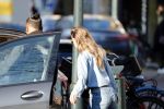 Amsterdam 7 februari 2020
Doutzen Kroes en haar man Sunnery James doen boodschappen met hun dochtertje op de cornelis schuytstraat