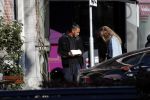 Amsterdam 7 februari 2020
Doutzen Kroes en haar man Sunnery James doen boodschappen met hun dochtertje op de cornelis schuytstraat