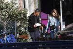 Amsterdam 7 februari 2020
Doutzen Kroes en haar man Sunnery James doen boodschappen met hun dochtertje op de cornelis schuytstraat