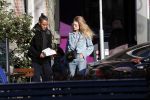 Amsterdam 7 februari 2020
Doutzen Kroes en haar man Sunnery James doen boodschappen met hun dochtertje op de cornelis schuytstraat
