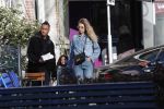 Amsterdam 7 februari 2020
Doutzen Kroes en haar man Sunnery James doen boodschappen met hun dochtertje op de cornelis schuytstraat