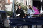 Amsterdam 7 februari 2020
Doutzen Kroes en haar man Sunnery James doen boodschappen met hun dochtertje op de cornelis schuytstraat