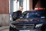 Amsterdam 11 februari 2020
Eva Jinek wordt bij haar huis opgehaald door een taxi