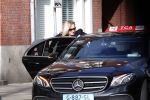 Amsterdam 11 februari 2020
Eva Jinek wordt bij haar huis opgehaald door een taxi