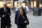 Amsterdam 14 januari 2020
Nieuwjaarsreceptie van Koningin Maxima en Koning Willem Alexander in het paleis op de dam. de 4 burgemeesters van de grote steden . vlnr Johan Remkes Femke Halsema Jan v Zanen en Aboutaleb