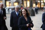Amsterdam 14 januari 2020
Nieuwjaarsreceptie van Koningin Maxima en Koning Willem Alexander in het paleis op de dam. de 4 burgemeesters van de grote steden . vlnr Johan Remkes Femke Halsema Jan v Zanen en Aboutaleb