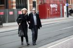 Amsterdam 19 januari 2020
Herdenkingsdienst Martin Elfrink de partner van Andre v Duin die afgelopen maandag overleden is . De Dienst was in het deLamar theater. Ferry de Groot met vrouw