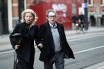 Amsterdam 19 januari 2020
Herdenkingsdienst Martin Elfrink de partner van Andre v Duin die afgelopen maandag overleden is . De Dienst was in het deLamar theater. Ferry de Groot met vrouw