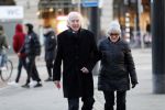 Amsterdam 19 januari 2020
Herdenkingsdienst Martin Elfrink de partner van Andre v Duin die afgelopen maandag overleden is . De Dienst was in het deLamar theater. Fred Oster met zijn vrouw
