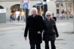Amsterdam 19 januari 2020
Herdenkingsdienst Martin Elfrink de partner van Andre v Duin die afgelopen maandag overleden is . De Dienst was in het deLamar theater. Fred Oster met zijn vrouw