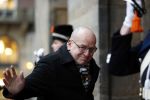 Amsterdam 14 januari 2020
Nieuwjaarsreceptie van Koningin Maxima en Koning Willem Alexander in het paleis op de dam. Fred Teeven