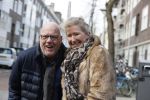 Amsterdam 1 maart 2020
Gaston Starreveld met zijn vrouw bvij de beethovenstraat.