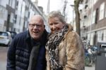 Amsterdam 1 maart 2020
Gaston Starreveld met zijn vrouw bvij de beethovenstraat.