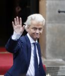 Amsterdam 14 januari 2020
Nieuwjaarsreceptie van Koningin Maxima en Koning Willem Alexander in het paleis op de dam. Geert Wilders gaat met zijn beveiliging via de achterkant naar binnen