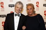 Hilversum 9 maart 2020
Uitreiking Buma awards in studio 21 op het mediapark. hans v Hemert met vriendin