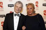 Hilversum 9 maart 2020
Uitreiking Buma awards in studio 21 op het mediapark. hans v Hemert met vriendin