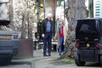 Amsterdam 4 februari 2020
Cor Boonstra met zijn vrouw Hansje Boonstra op de cornelis schuytstraat in hun Biro karretje>