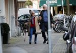 Amsterdam 4 februari 2020
Cor Boonstra met zijn vrouw Hansje Boonstra op de cornelis schuytstraat in hun Biro karretje>