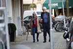 Amsterdam 4 februari 2020
Cor Boonstra met zijn vrouw Hansje Boonstra op de cornelis schuytstraat in hun Biro karretje>