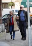 Amsterdam 4 februari 2020
Cor Boonstra met zijn vrouw Hansje Boonstra op de cornelis schuytstraat in hun Biro karretje>