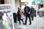 Amsterdam 4 februari 2020
Cor Boonstra met zijn vrouw Hansje Boonstra op de cornelis schuytstraat in hun Biro karretje>