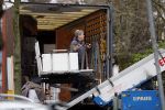 Amsterdam 8 januari 2020
Verhuizing Isa Hoes van haar huis aan het vondelpark naar een nieuw huis.