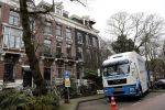 Amsterdam 8 januari 2020
Verhuizing Isa Hoes van haar huis aan het vondelpark naar een nieuw huis.