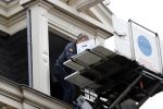 Amsterdam 8 januari 2020
Verhuizing Isa Hoes van haar huis aan het vondelpark naar een nieuw huis.