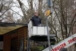 Amsterdam 8 januari 2020
Verhuizing Isa Hoes van haar huis aan het vondelpark naar een nieuw huis.
