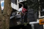Amsterdam 8 januari 2020
Verhuizing Isa Hoes van haar huis aan het vondelpark naar een nieuw huis.