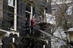 Amsterdam 8 januari 2020
Verhuizing Isa Hoes van haar huis aan het vondelpark naar een nieuw huis.