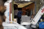 Amsterdam 8 januari 2020
Verhuizing Isa Hoes van haar huis aan het vondelpark naar een nieuw huis.