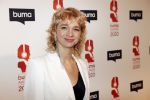 Hilversum 9 maart 2020
Uitreiking Buma awards in studio 21 op het mediapark. Jacqueline Govaert met vriend