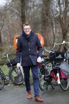 Amsterdam 28 januari 20920
Jair Ferwerda op de fiets